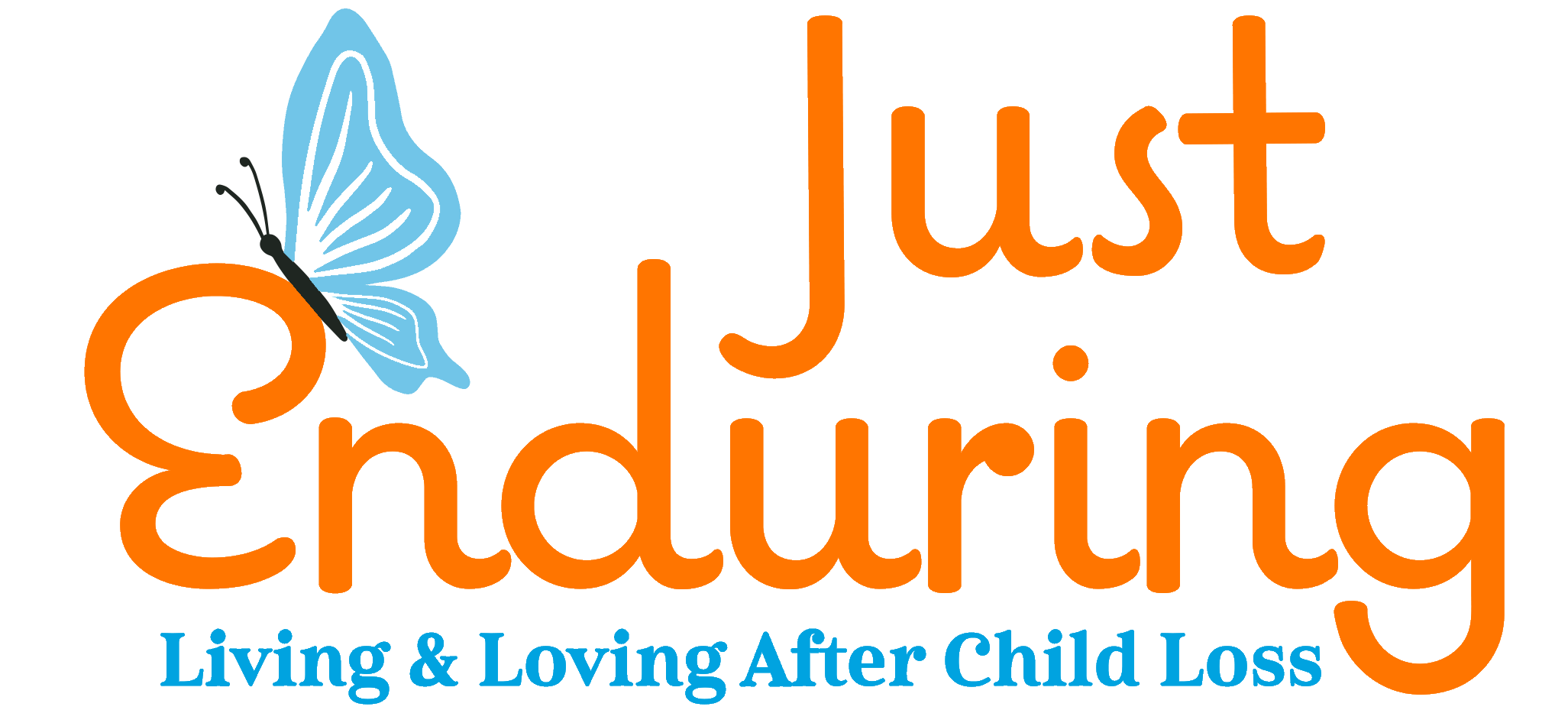 Just Enduring Living And Loving After Child Loss Logo